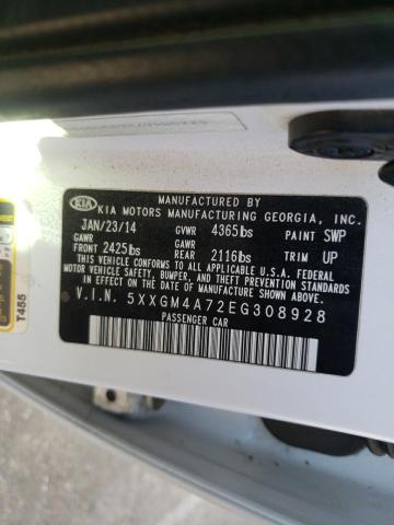 5XXGM4A72EG308928 KIA Optima Lx