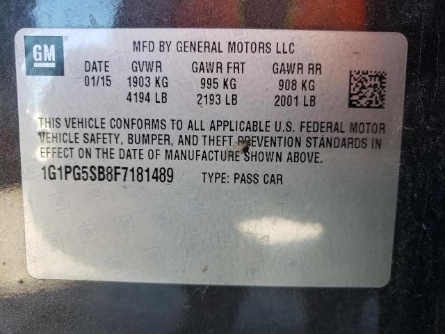 2015 CHEVROLET CRUZE LTZ - 1G1PG5SB8F7181489