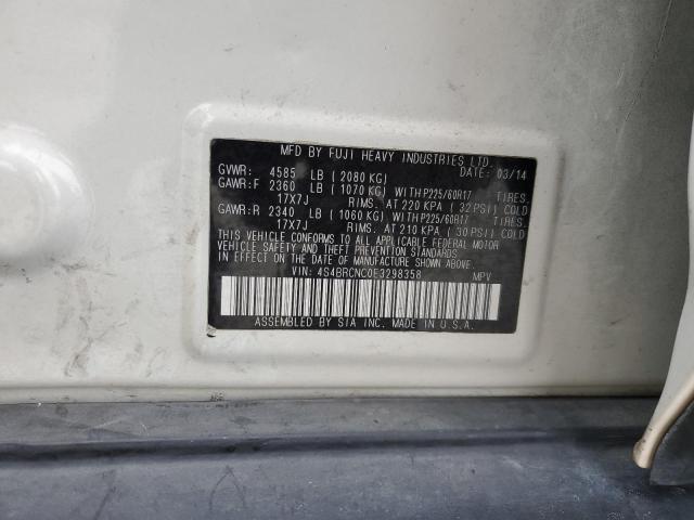 4S4BRCNC0E3298358 | 2014 SUBARU OUTBACK 2.