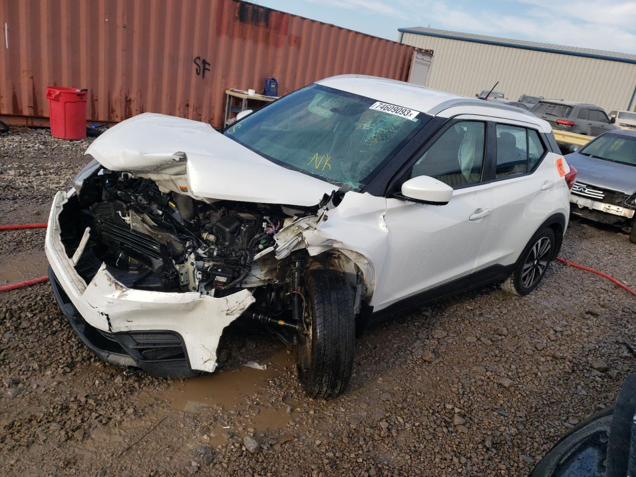 3N1CP5CU0JL****** Salvage and Wrecked 2018 Nissan Kicks in AL - Hueytown