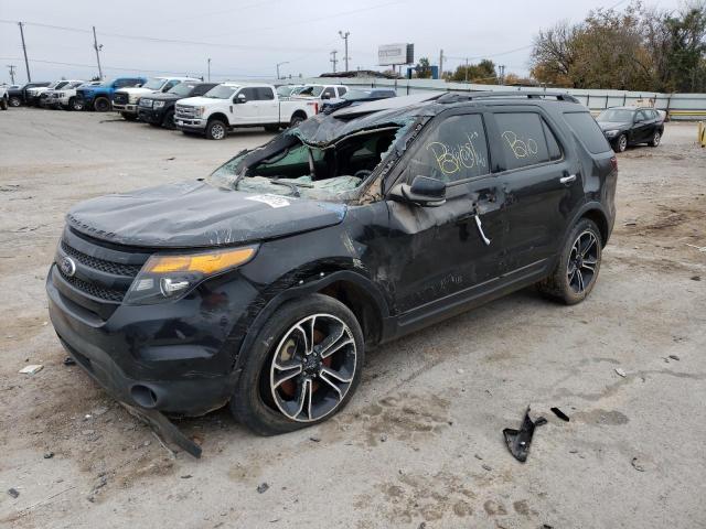 Lot #2459759953 2013 FORD EXPLORER S salvage car