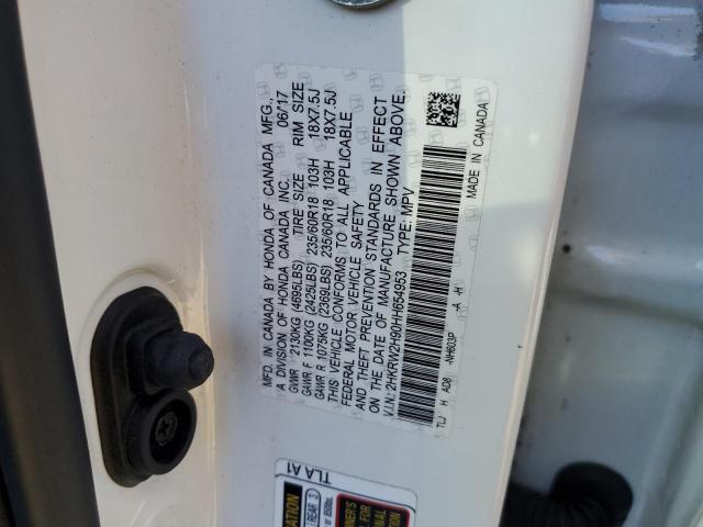 2HKRW2H90HH654953 Honda Cr-v Touring