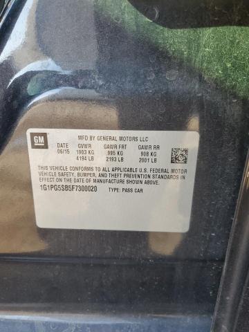 2015 CHEVROLET CRUZE LTZ - 1G1PG5SB5F7300020