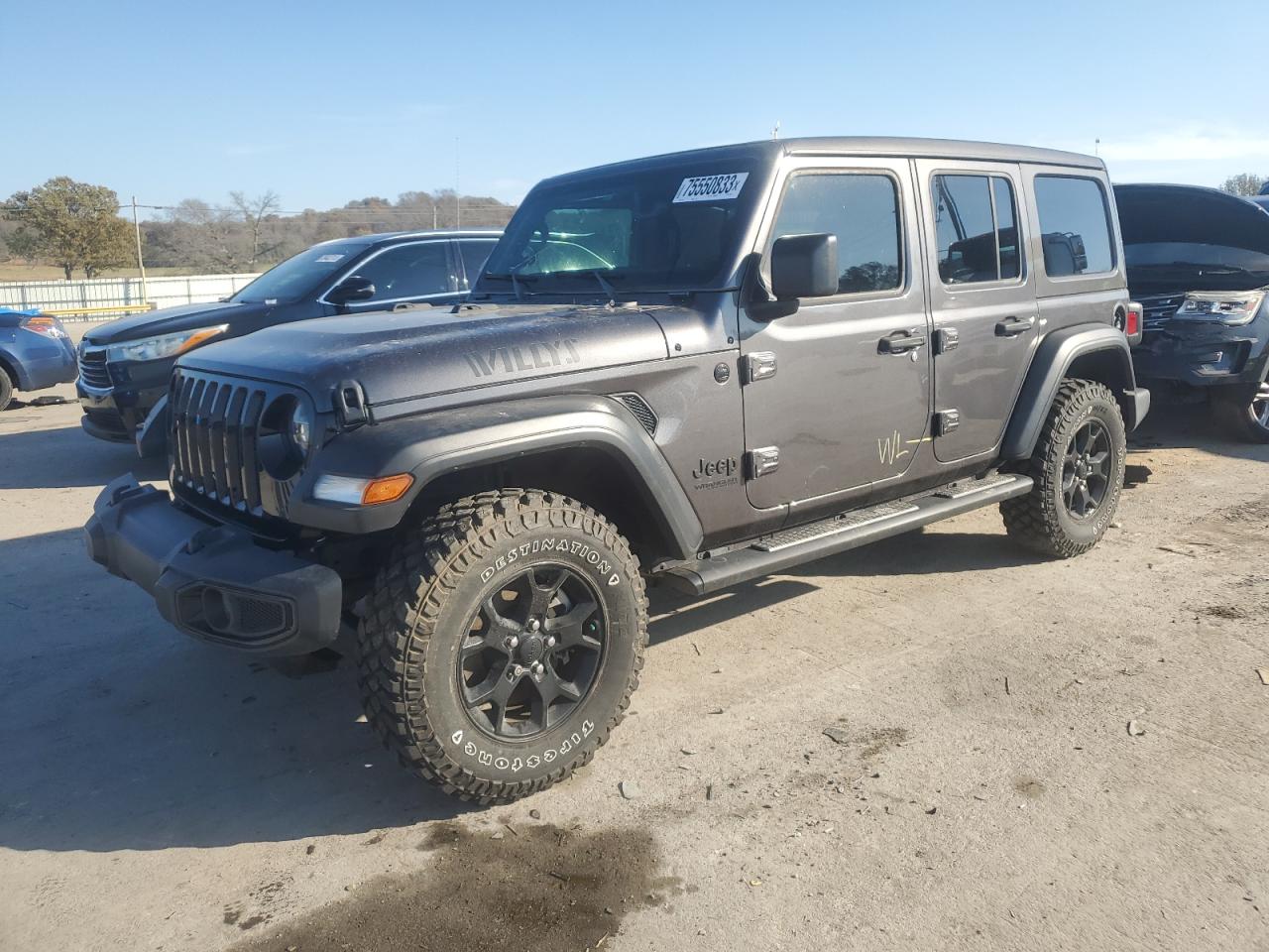 2021 Jeep Wrangler Unlimited Sport vin: 1C4HJXDG3MW594313