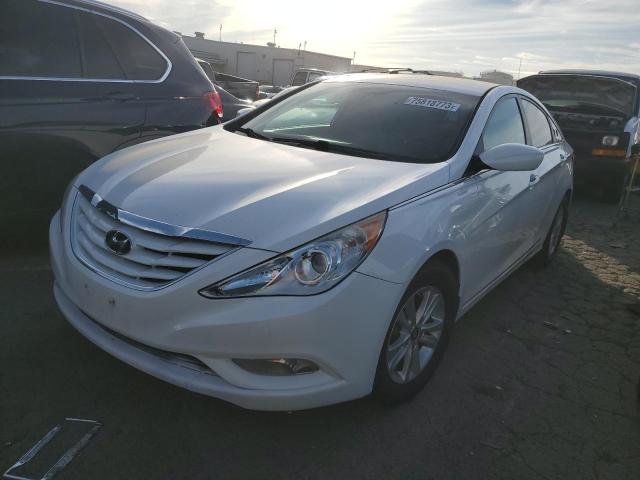5NPEB4AC1DH568718 Auction: COPART Lot: 75818773 Location: CA - MARTINEZ 5NPEB4AC1DH568718 HYUNDAI SONATA 2013 WHITE Photo 1