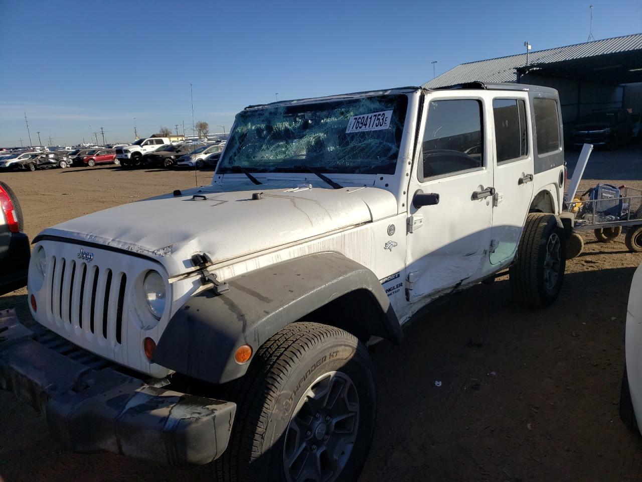  Salvage Jeep Wrangler