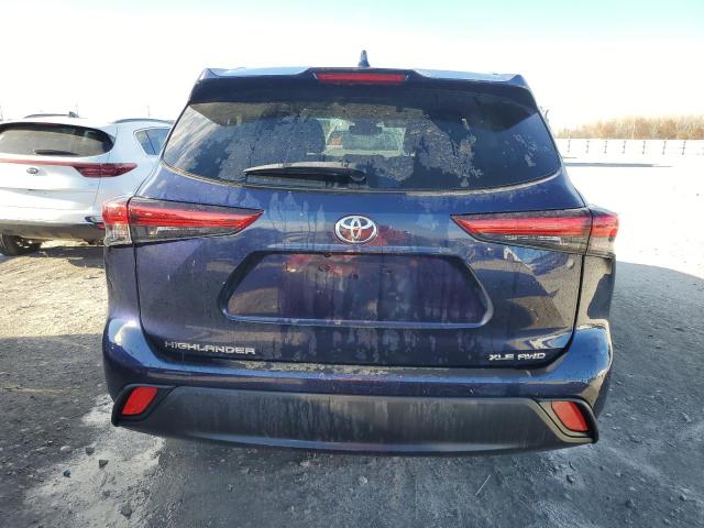 VIN 5TDHZRBH4MS071396 2021 Toyota Highlander, Xle no.6