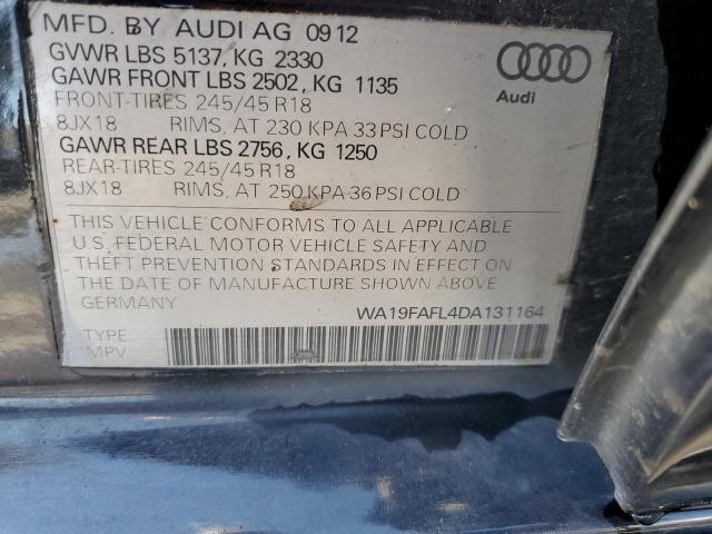 VIN WA19FAFL4DA131164 2013 Audi A4, Premium no.12