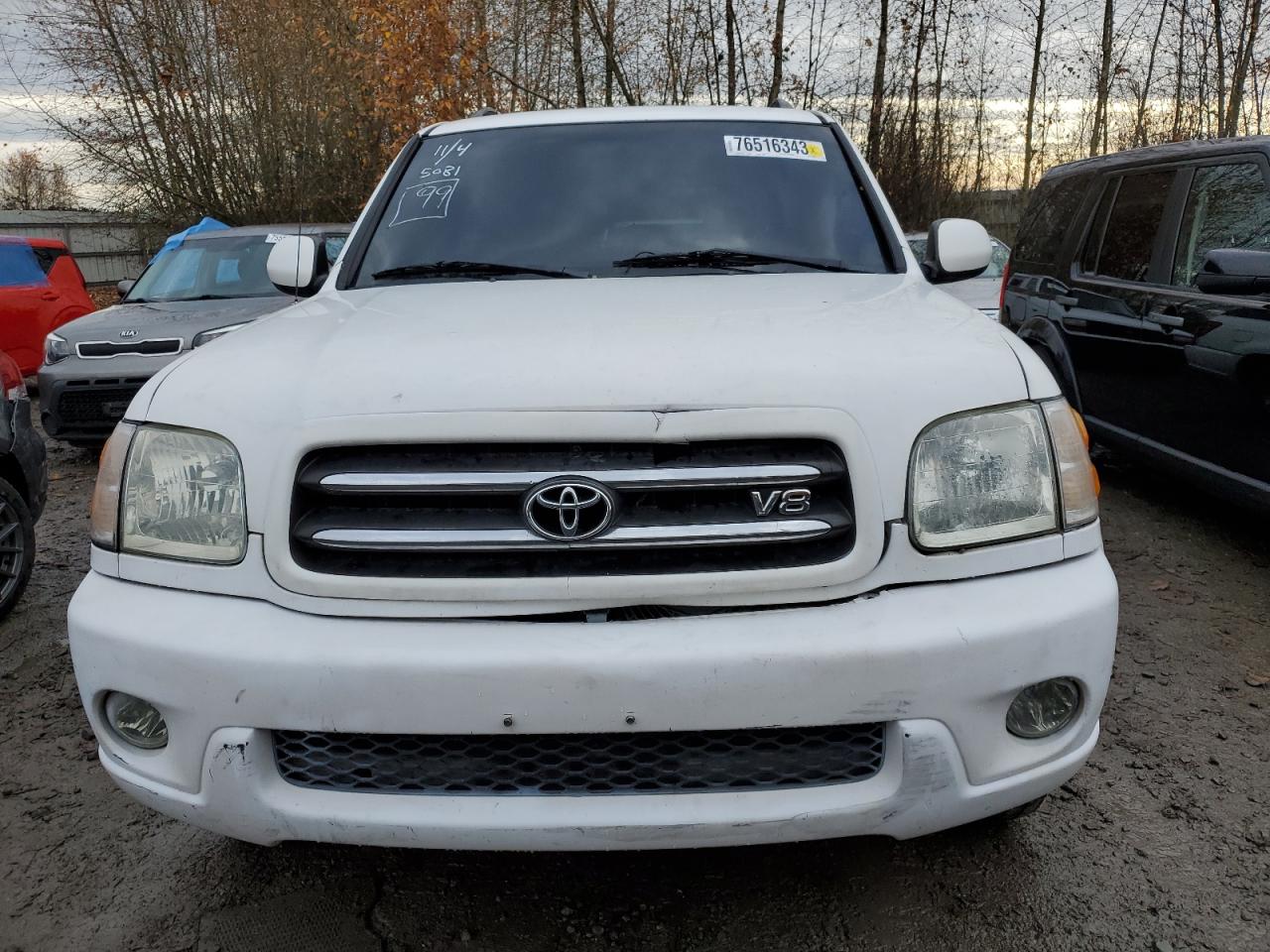 5TDZT38A71S035081 2001 Toyota Sequoia Limited