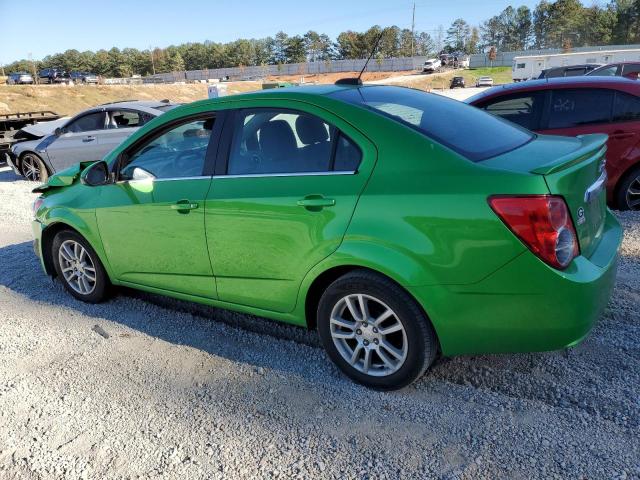  CHEVROLET SONIC 2015 Зелений