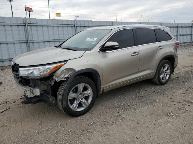 VIN 5TDDKRFH0ES065125 2014 Toyota Highlander, Limited no.1