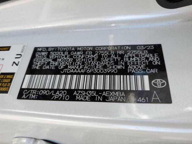 2023 TOYOTA CROWN XLE JTDAAAAF6P3003990