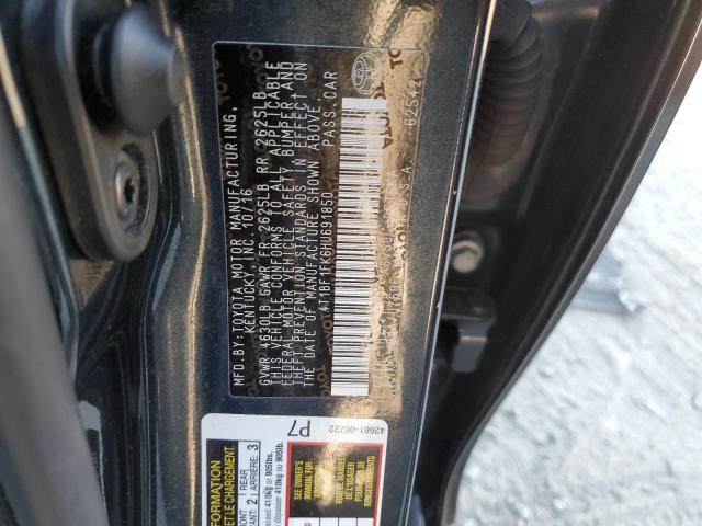 2017 TOYOTA CAMRY LE - 4T1BF1FK6HU691850