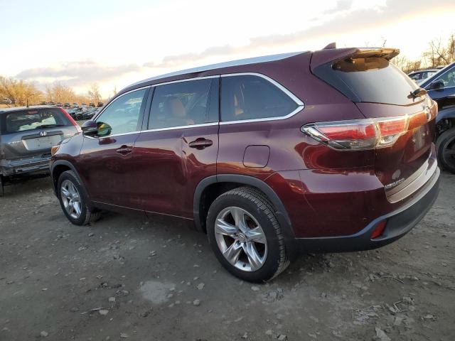 VIN 5TDDKRFH1FS177885 2015 Toyota Highlander, Limited no.2