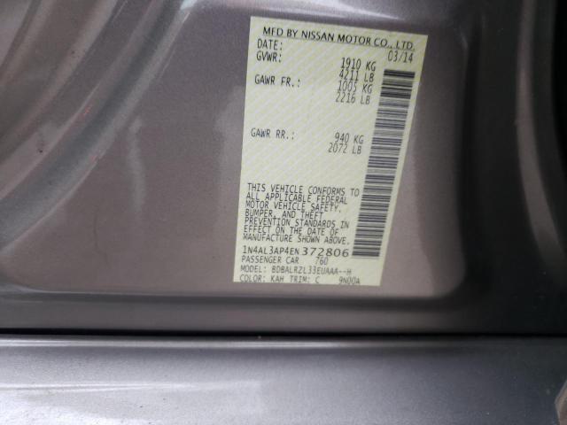 1N4AL3AP4EN372806 | 2014 NISSAN ALTIMA 2.5