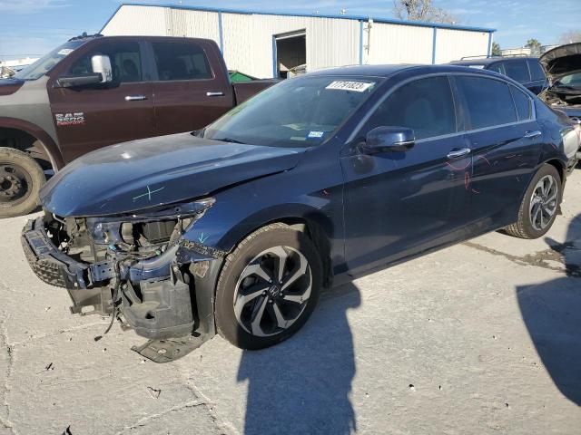 2016 Honda Accord Ex за продажба в Tulsa, OK - Front End