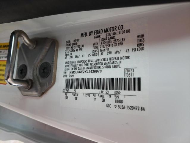 2020 FORD TRANSIT CO - NM0LS6E2XL1436970