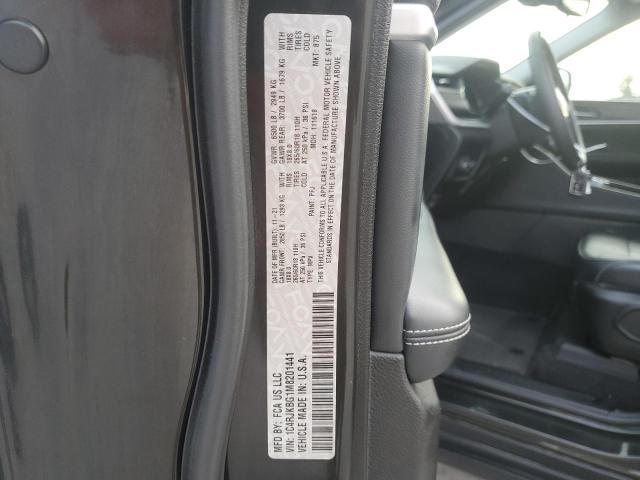 1C4RJKBG1M8201441 Jeep Grand Cherokee L Limited