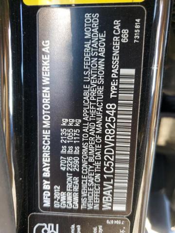 2013 BMW X1 xDrive28I VIN: WBAVL1C52DVR82548 Lot: 78638763