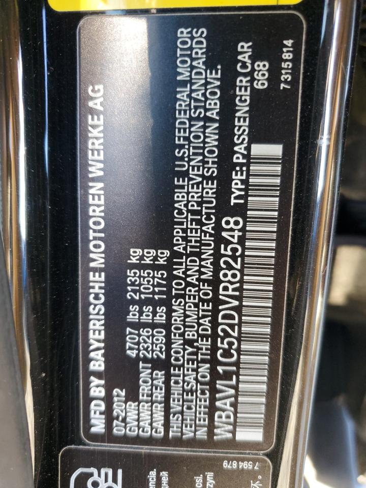 wbavl1c52dvr82548 WBAVL1C52DVR82548 2013 BMW X1 xDrive28I