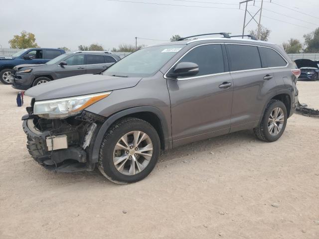 VIN 5TDKKRFHXFS107373 2015 Toyota Highlander, Xle no.1