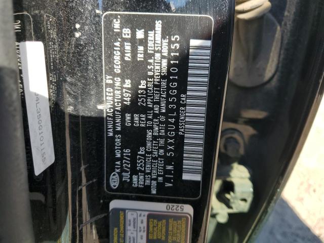 2016 KIA OPTIMA EX - 5XXGU4L35GG101155