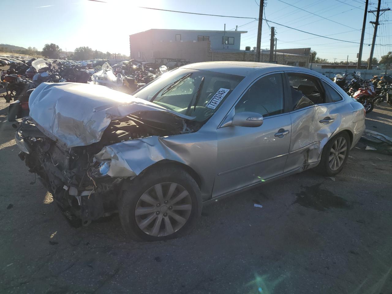 KMHFC46FX9A369438 2009 Hyundai Azera Se