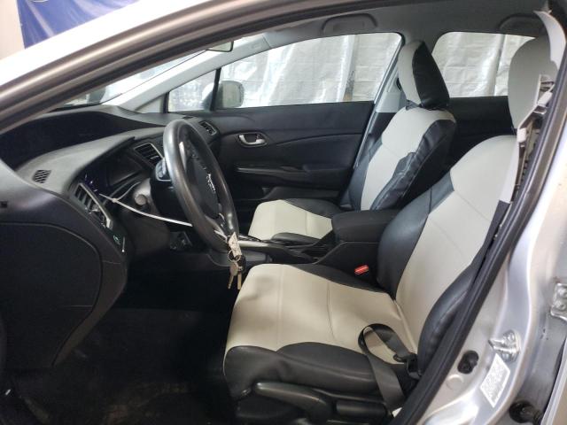  HONDA CIVIC 2015 Сріблястий