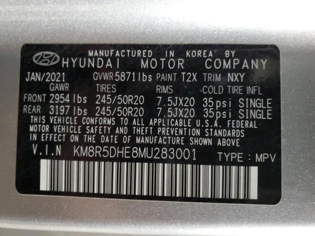 KM8R5DHE8MU283001 Hyundai Palisade L 14