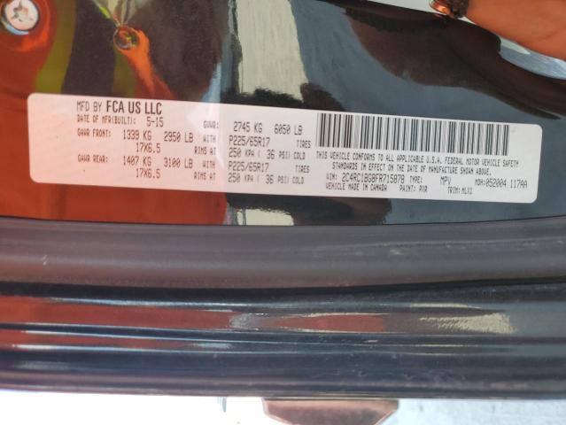 2C4RC1BG8FR715878 Chrysler Town & Country Touring