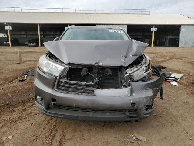 VIN 5TDKKRFH8FS086345 2015 Toyota Highlander, Xle no.5