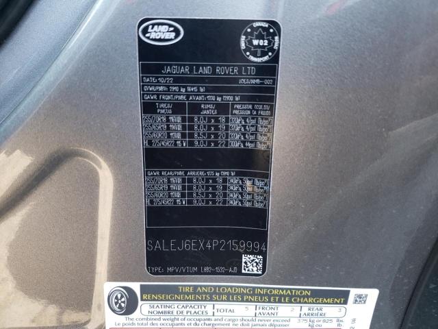 2023 LAND ROVER DEFENDER 9 - SALEJ6EX4P2159994