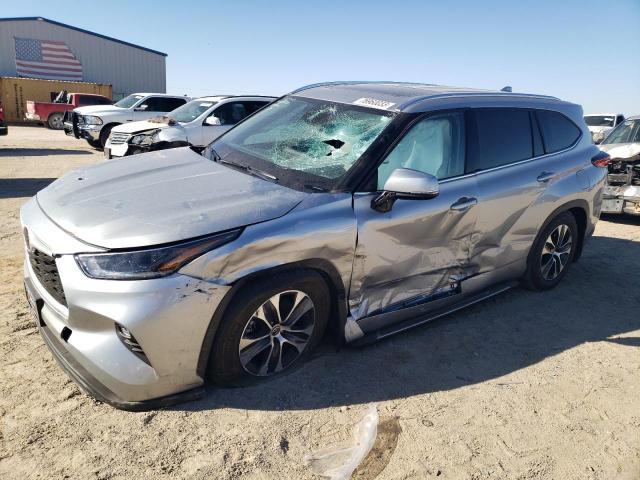 VIN 5TDGZRAH1MS527383 2021 Toyota Highlander, Xle no.1