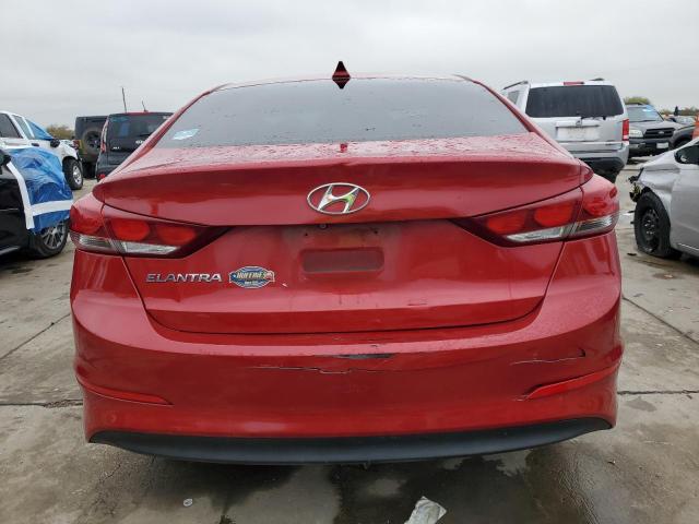 HYUNDAI ELANTRA 2018 Червоний