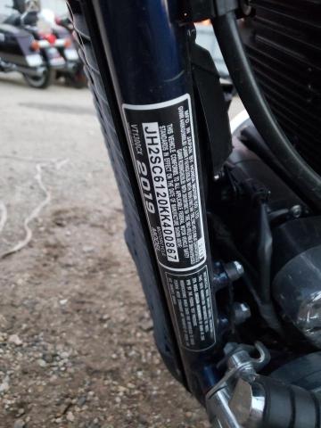 2019 HONDA VT1300 CX JH2SC6120KK400867