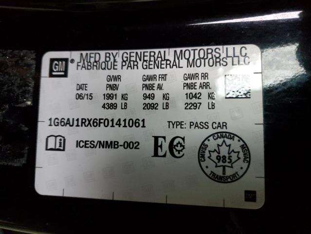 2015 CADILLAC ATS PERFOR - 1G6AJ1RX6F0141061