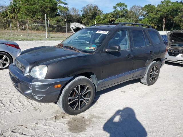 KM8SB12B74U789085 2004 Hyundai Santa Fe Gl