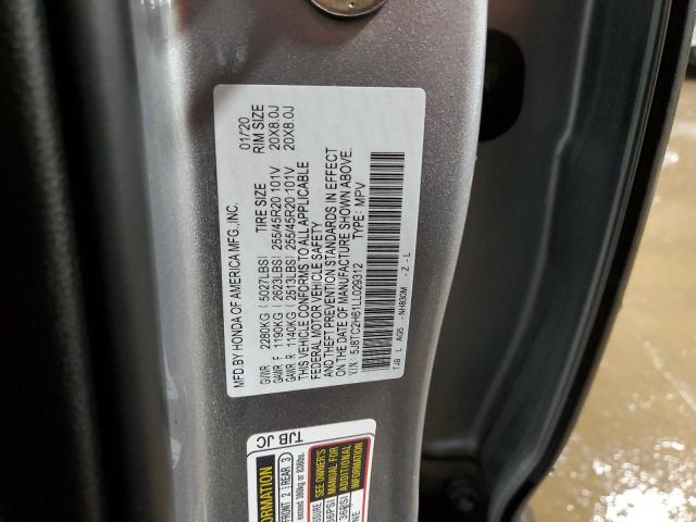 2020 ACURA RDX A-SPEC - 5J8TC2H61LL029312