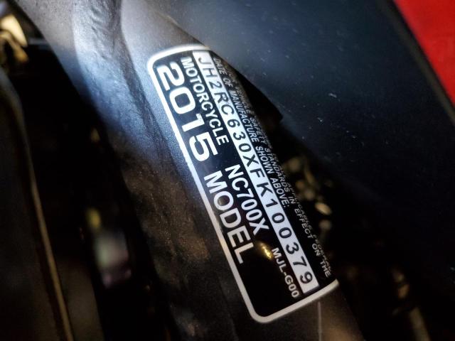 2015 HONDA NC700X JH2RC630XFK100379