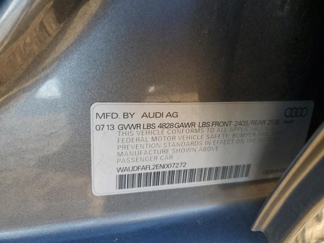 VIN WAUDFAFL2EN007272 2014 Audi A4, Premium no.12