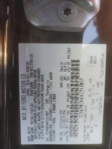 1FA6P8TH4H5214807 Ford MUSTANG