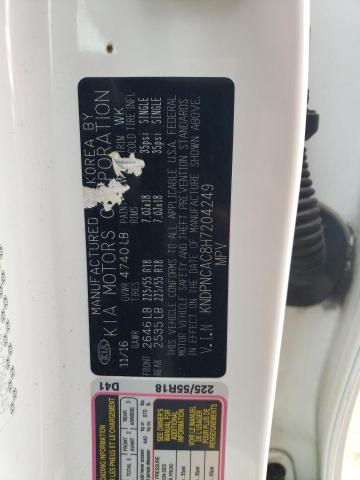 2017 KIA SPORTAGE E - KNDPNCAC8H7204249