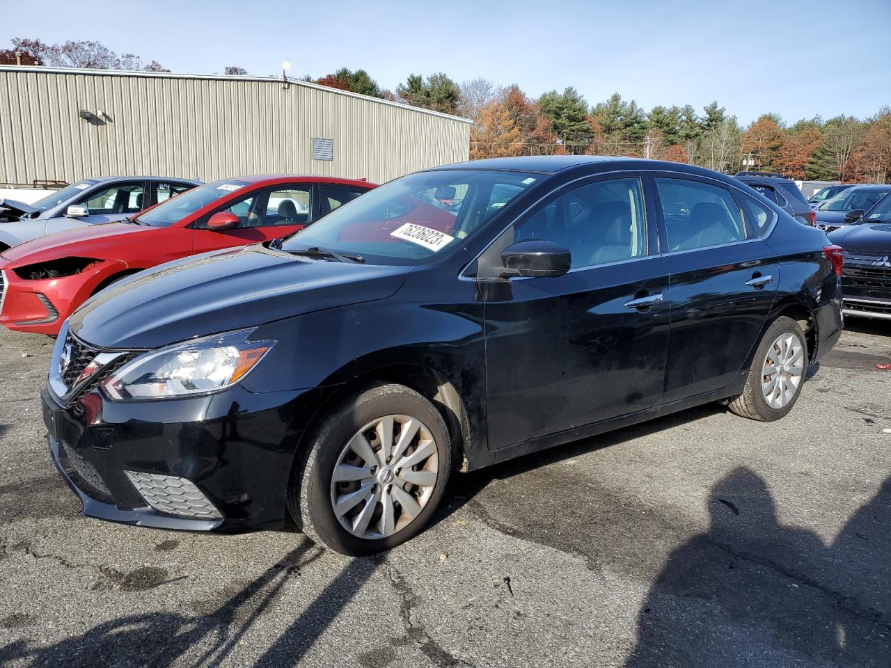 2016 Nissan Sentra S vin: 3N1AB7AP8GL666039