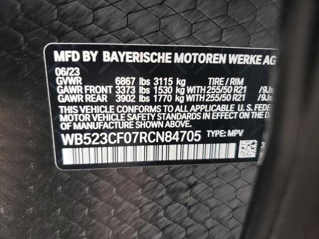 WB523CF07RCN84705 | 2024 BMW IX XDRIVE5