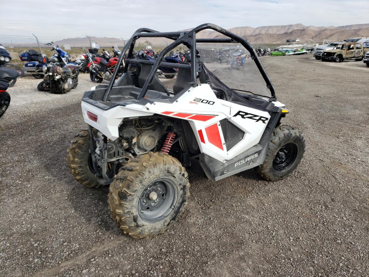 Lot #2622250947 2022 POLARIS RZR 200 EF