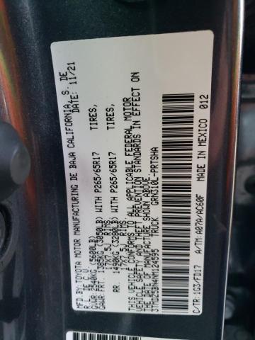 3TMDZ5BN4NM124595 | 2022 TOYOTA TACOMA DOU