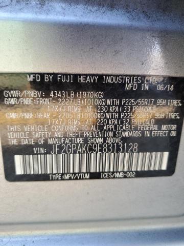 JF2GPAKC9E8313128 | 2014 SUBARU XV CROSSTR