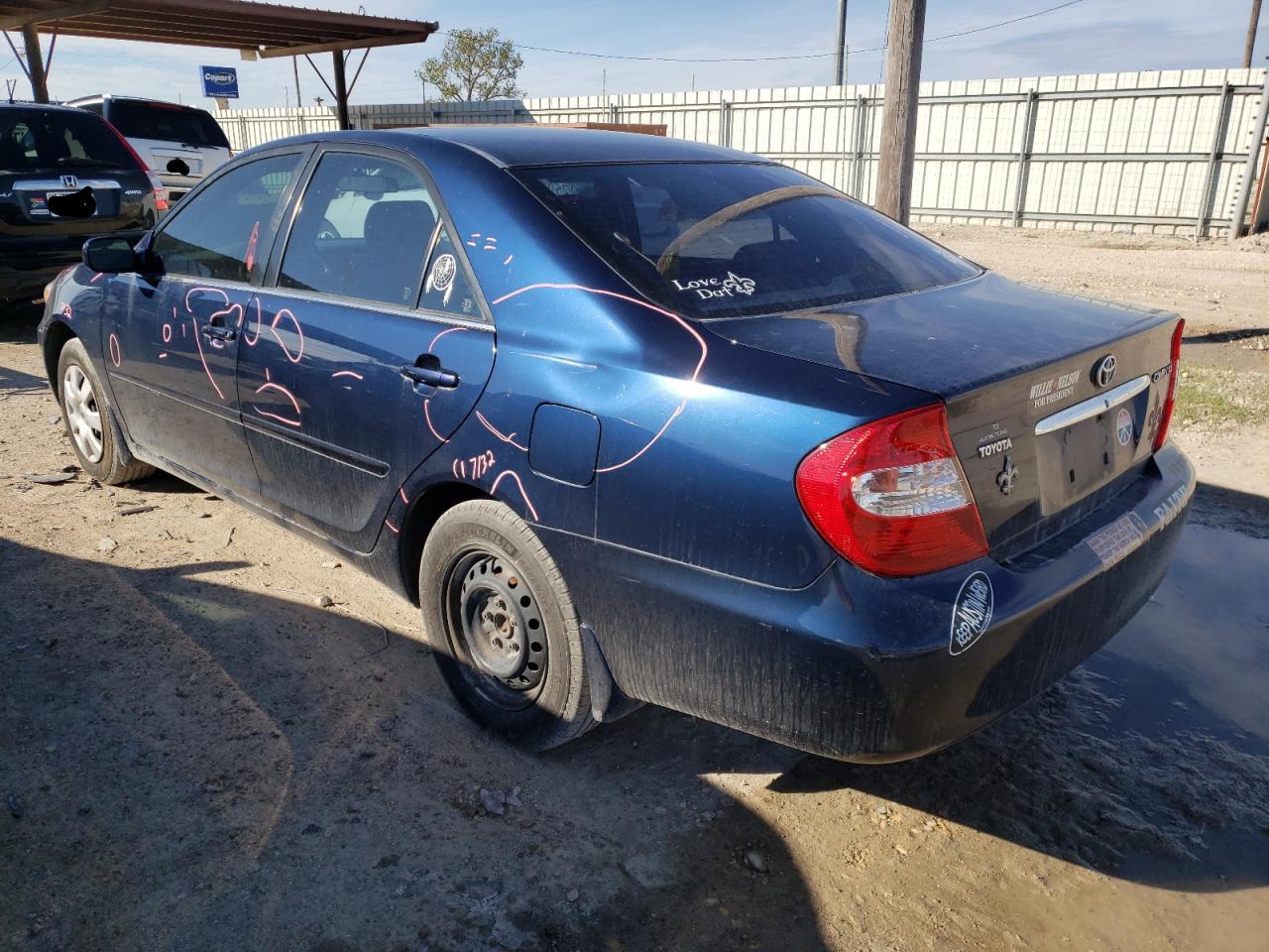 JTDBE32K840262445 2004 Toyota Camry Le