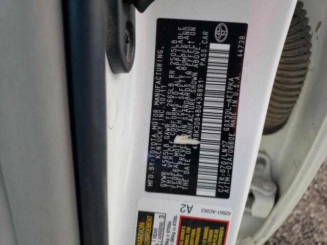 2011 Toyota Avalon Base VIN: 4T1BK3DB4BU436891 Lot: 75926653