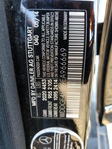 WDDGF4HB9EA966669 Mercedes-Benz C 250